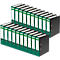ELBA ordner rado, A4, rugbreedte 80 mm, 20 stuks, groen