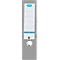 ELBA ordner Smart, A4, rugbreedte 80 mm, 10 stuks, grijs