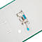ELBA ordner Smart, A4, rugbreedte 80 mm, 10 stuks, groen