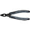 Black pliers with grey handles. Inscription: 78 61 140 ESD, max. Cu Ø 2,1 Fe Ø 1,4.