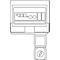 Elektroinstallation Classic Line für F-SAFE Gefahrstoffcontainer F90, inkl. Elektroverteilung, Schaltschrank