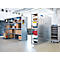 Elément arrière pour élément de base/élément complémentaire ORDO Industry, multifonctionnel, magnétique, L 950 x H 1000 mm, acier galvanisé