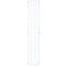 Élément de grille, en acier, l. 350 x H 2086 mm, bleu