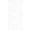 Élément de grille, en acier, l. 950 x H 2086 mm, argent clair