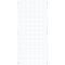 Élément de grille, en acier, l. 950 x H 2086 mm, bleu