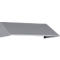 Elément de toit incliné pour armoire à casiers Resisto de C+P, inclinaison de 26°, L 772 x P 540 x H 230 mm, acier, aluminium blanc RAL 9006