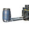 Elevador de barriles BAUER FH-I, acero, para barriles de 120 l, capacidad de carga 300, An 505 x P 1330 x Al 380 mm, galvanizado