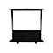 Elite Screens ezCinema Tab-Tension Series - Projektionsschirm mit Bodenständer - bodenstehend - 234 cm (92') - 16:9 - Matte White, MaxWhite 2