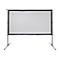 Elite Screens Yard Master 2 Series OMS180H2-DUAL - Projektionsschirm mit Beinen - 457 cm (180') - 16:9 - Wraith Veil Dual - Black Trim, silber Rahmen