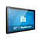 Schwarzes Touchscreen-Display mit blauem Hintergrund und weißem "Elo"-Logo. Text: 22" | Touchscreen.