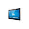 Elo 15,6 Zoll Touchscreen Monitor, schräg von vorne vor weißem Hintergrund.