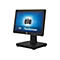 Schwarzer Touchscreen-Monitor mit dem Logo "elo" und dem Text "15" | Touchscreen".