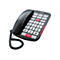 Emporia AMPLI40 - Telefon mit Schnur - Schwarz