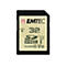 Emtec SDHC Speicherkarte mit 32 GB Kapazität, Class 10 und V10 Zertifizierung, in Tarnfarben-Optik.
