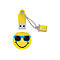 EMTEC Smiley World SW108 Mister Hawaii - USB-Flash-Laufwerk - 16 GB