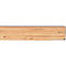 Encimera Multiplex, grosor 40 mm, casquillos roscados, cubierta de acero, madera de haya encolada, ancho 2000 x fondo 700 mm