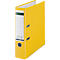 Encuadernadora LEITZ® 1010, DIN A4, ancho del lomo 80 mm, amarilla