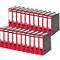 Encuadernadora LEITZ® 1080, DIN A4, ancho del lomo 80 mm, 20 unidades, roja