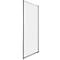 Enkele wand, metaal wit, magnetisch