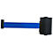 Enrouleur de sangle mural, fixation par vis, 10 m de long, pivotant, bleu