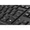 Ensemble clavier et souris Kensington KM270 EQ, sans fil, rechargeable, QWERTY, membrane scellée, souris pour gaucher/droitier, PCR, noir