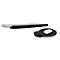 Ensemble repose-poignets + tapis de souris Lot éco, de forme ergonomique, anthracite