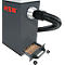 Entstauber HSM DE 1-8 zu Verpackungspolstermaschine HSM ProfiPack P425, B 390 x T 210 x H 500 mm, lichtgrau & eisengrau