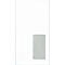 Rectangular, gray object with rounded corners on a white background.