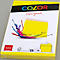 Enveloppes colorées, C6, jaune, 25 p.