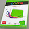 Enveloppes colorées, C6, vert, 25 p.