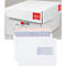 Enveloppes, enveloppes à soufflet et enveloppes expansibles ELCO, C6, blanc, sans fenêtre, 500 p.