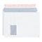 Enveloppes, enveloppes à soufflet et enveloppes expansibles p. imprimantes laser C4 ELCO, fenêtre à gauche, 100 g, 250 p.