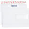 Enveloppes, enveloppes à soufflet et enveloppes expansibles power ELCO C5, 500 p., avec fenêtre à droite