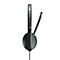A black EPOS | Sennheiser headset with microphone and earpiece, isolated on a white background.