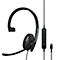 EPOS I SENNHEISER supra-auriculaire ADAPT 130 USB-C II, binaural, pliable, optimisé pour UC, noir 