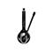 EPOS IMPACT DW Pro2 ML - Headset - On-Ear - DECT CAT-iq - kabellos - Schwarz, Silber