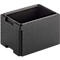 EPP-Isolierbox für Isolierbehälter, 12 l, mit Griffleiste, stapelbar, L 370 x B 270 x H 232 mm, schwarz