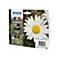Tintenpatronen-Multipack mit Gänseblümchen-Hintergrund, EPSON Logo und Produktinformationen.