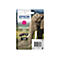 Epson Tintenpatrone in Magenta mit der Aufschrift Magenta 24, im Hintergrund ein Elefant.