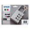 Epson 35XL Multipack - 4er-Pack - XL - Schwarz, Gelb, Cyan, Magenta - original - Blister mit RF- / akustischem Alarmsignal