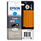 Blisterpack mit Epson Cyan Tinte, darunter ein oranger Koffer. Aufschrift: Epson, Cyan 405 XL.