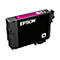 Epson Tintenpatrone in Magenta, mit Epson-Logo.
