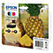 Epson Tintenpatronen-Multipack 604 XL mit Ananas, Text und Logo.