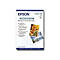 Epson Archival Matte Paper Packung im Format Super A3 mit Produktinformationen und Beispielfotos.