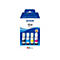 Tintenpatronen-Multipack mit vier Farben: Schwarz, Cyan, Gelb und Magenta. Aufschrift 'EPSON' und '104 Multipack'.