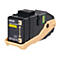Gelbe Tonerpatrone von Epson. Schwarz, gelb und beige. Schriftzug Epson Toner Cartridge, Yellow 0602, CE Logo.
