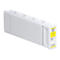 Gelbe Tintenpatrone von Epson T8004. Aufschrift: Yellow und 700ml.
