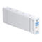 Hellblaue Epson Tintenpatrone, Beschriftung: Light Cyan, LC, T8005, 700ml.