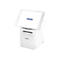 Weißes POS-System, bestehend aus Drucker und Tablet, beide mit Epson-Logo.