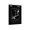 Epson Traditional Photo Paper Verpackung in Schwarz mit einem Saxophonspieler als Motiv auf dem Karton.